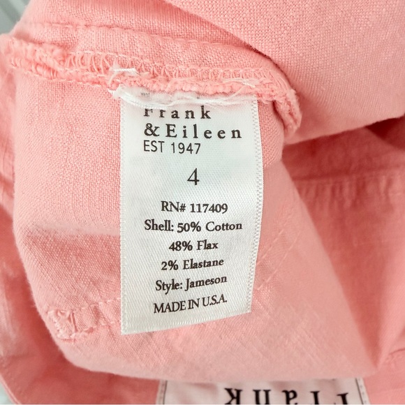 NWT Frank & Eileen Pink Jameson Jogger Pants - Picture 8 of 9